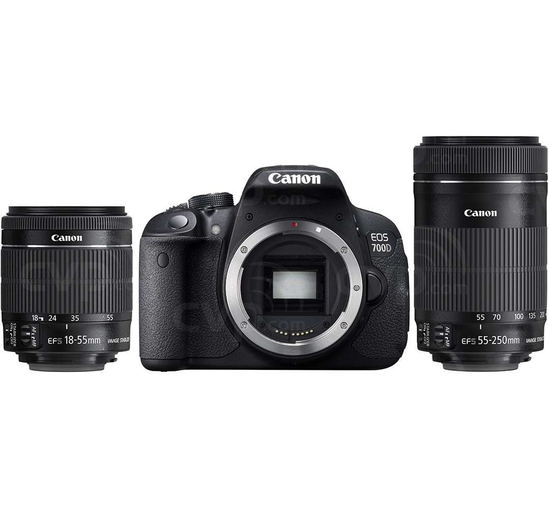 Buy Canon EOS 700D 18.0MP Full HD Movie Digital SLR Camera + EFS 18